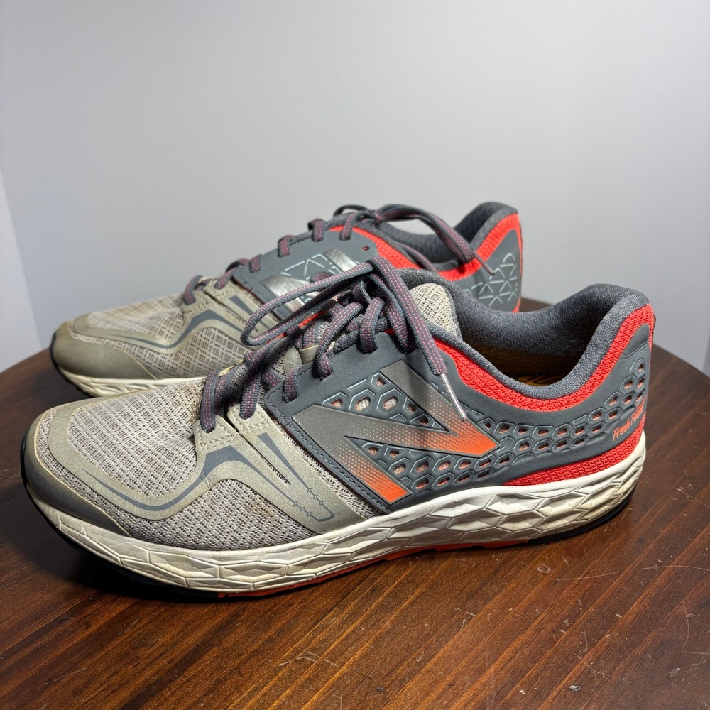New Balance Running Shoes Womens 11 Grey Fresh Foam Vongo WVNGOSP Athletic Mesh